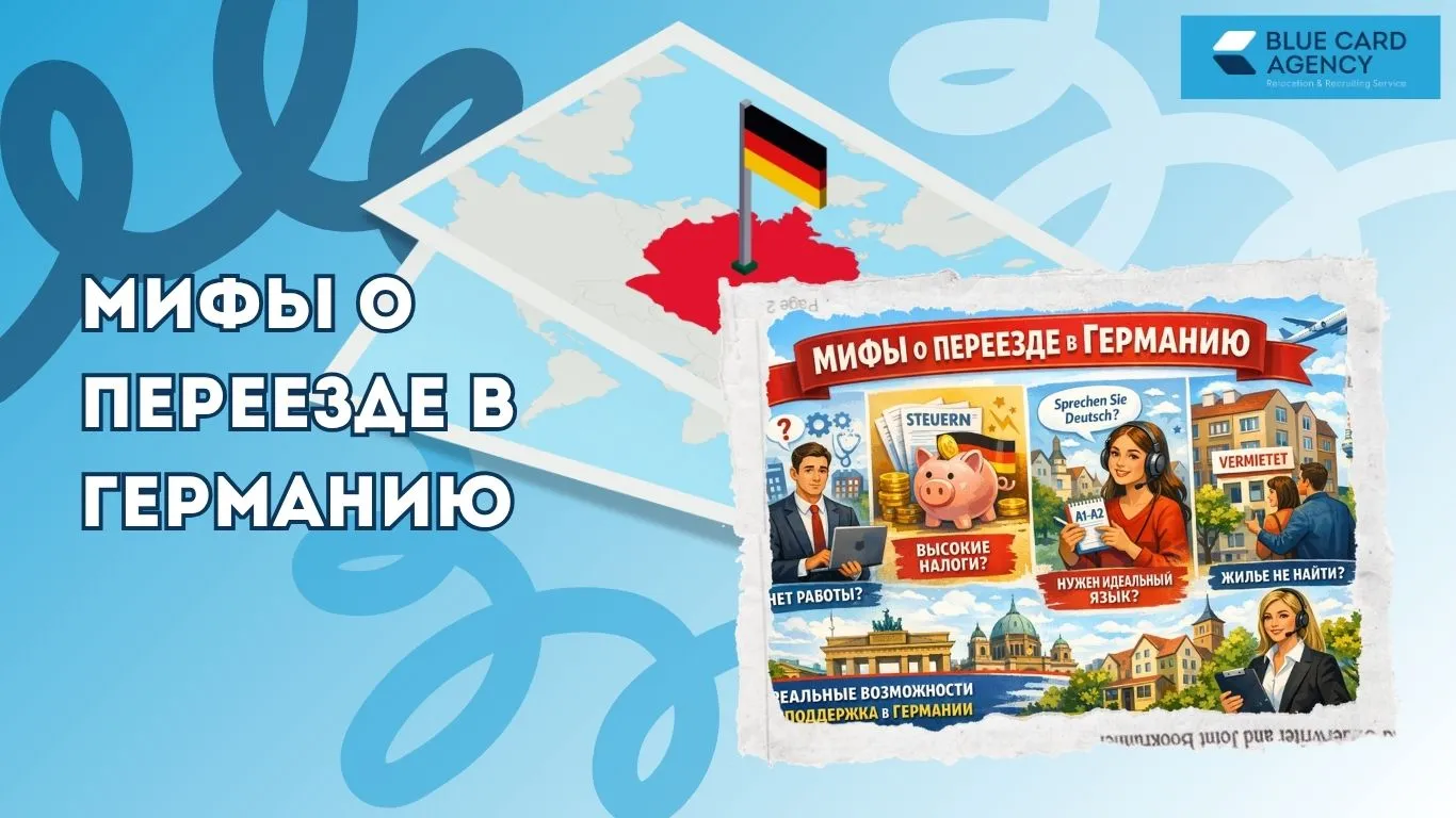 Мифы о переезде в Германию