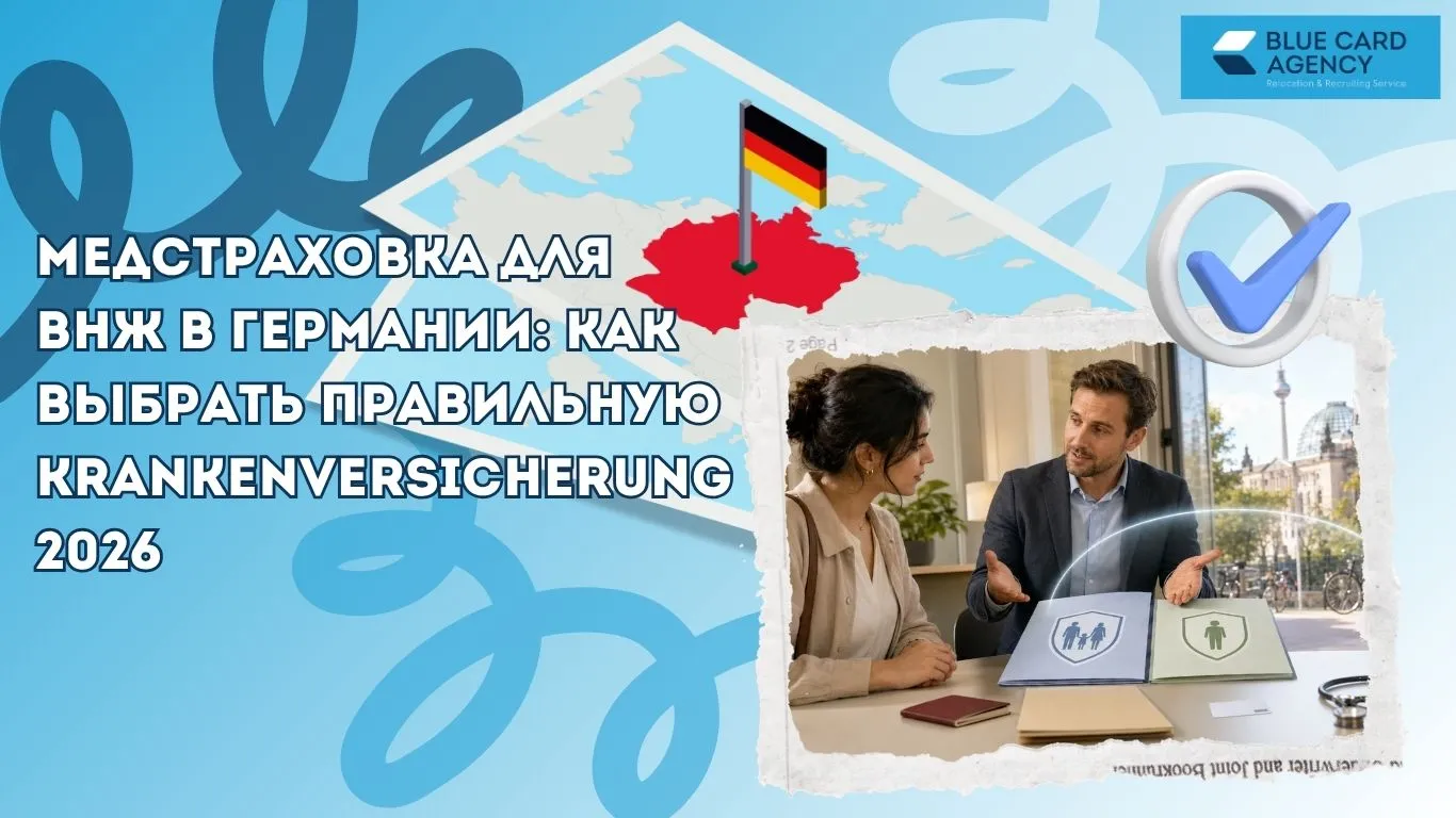 Медстраховка для ВНЖ в Германии: как выбрать правильную Krankenversicherung 2026