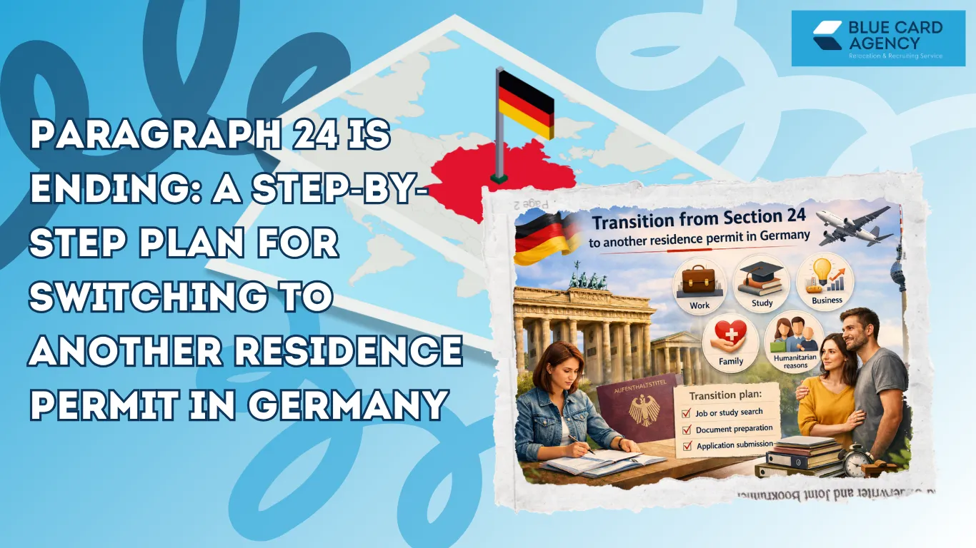 Paragraph 24 is ending: a step-by-step plan for switching to another residence permit in Germany