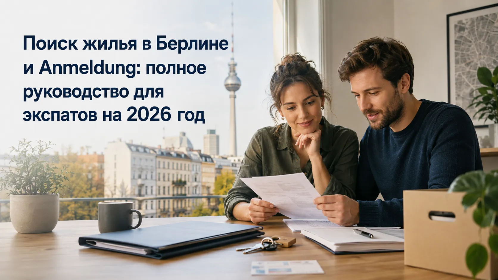 Поиск жилья в Берлине и Anmeldung: полное руководство для экспатов на 2026 год