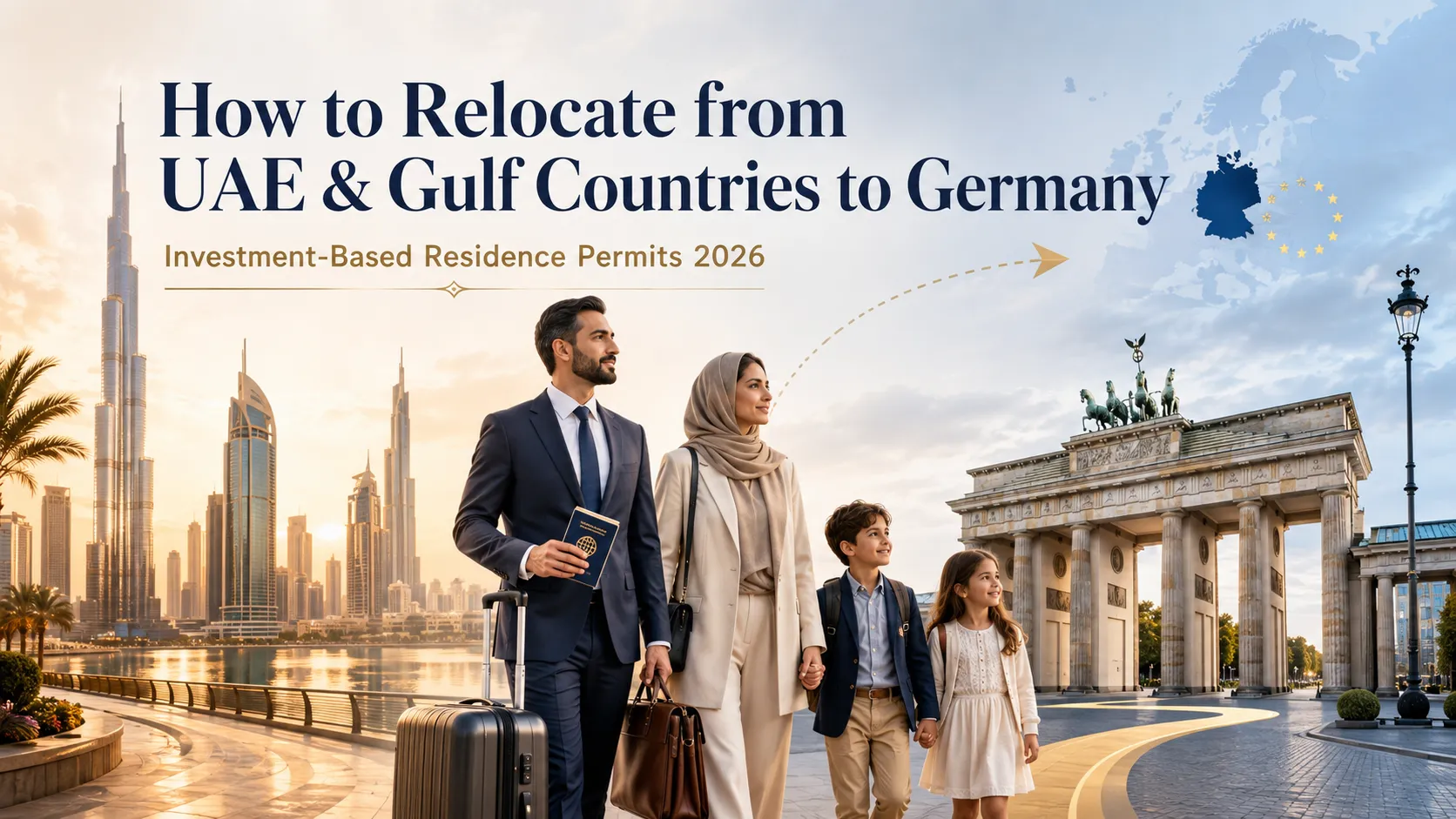 How to Relocate from UAE and Gulf Countries to Germany: Investment-Based Residence Permits 2026