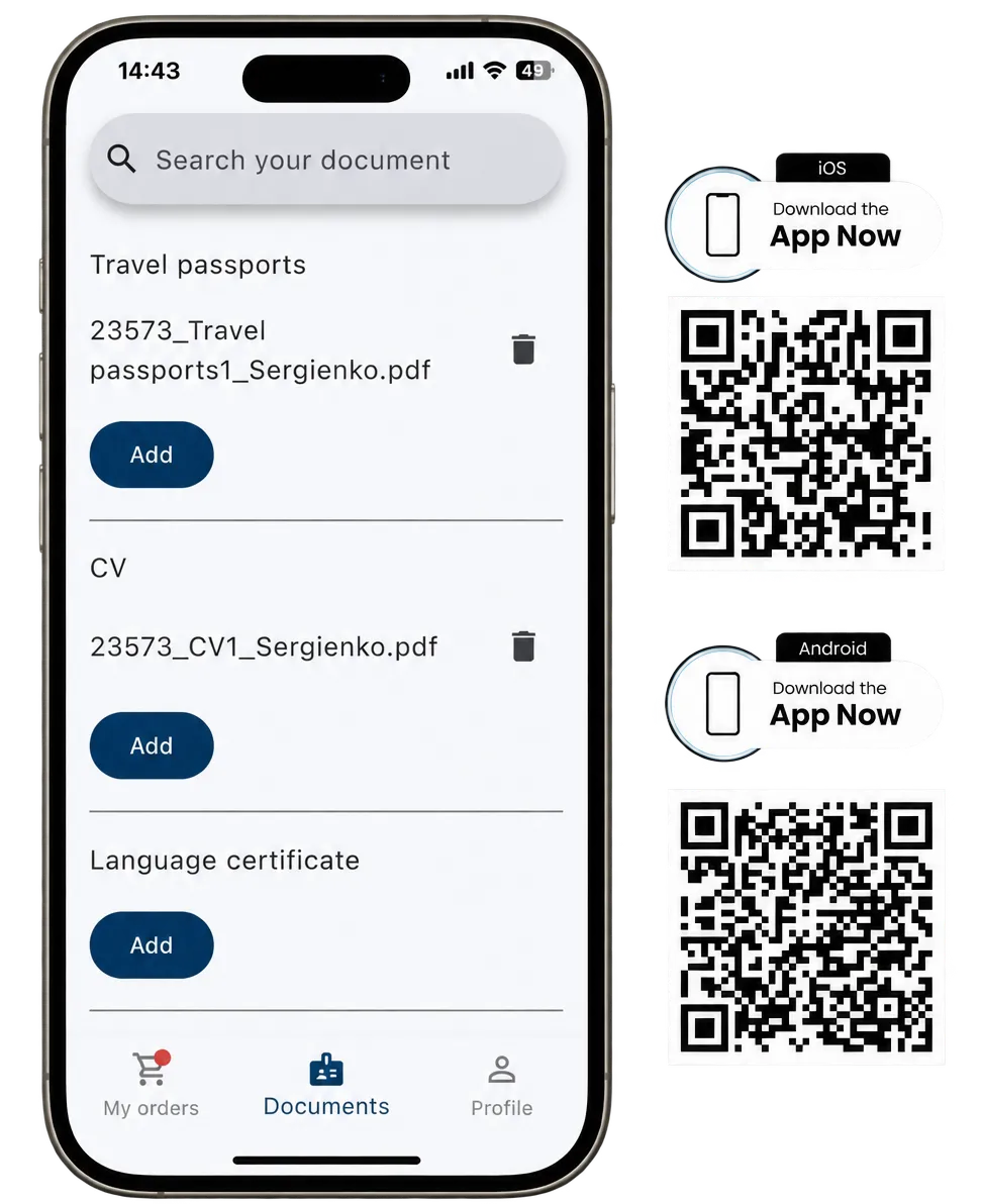 maket mobilnogo prilozheniya s qr‑kodami2
